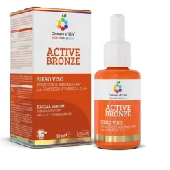 Optima Naturals Colours Of Life Active Bronze Siero Viso Abbronzatura 30ml