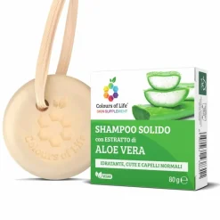 Optima Naturals Colours Of Life Aloe Shampoo Solido 80g