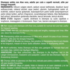 Optima Naturals Colours Of Life Aloe Shampoo Solido 80g