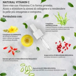 Optima Naturals Colours of Life Natural Vitamin C Siero Viso 30ml