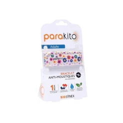 Parakito Bracciale Antizanzare Fun Fiori Adulto 1 Pezzo