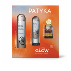 Patyka Cofanetto La Routine Glow Crema Viso 40 ml + Trattamento Occhi 12 ml + Siero 7 ml