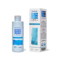 Pharcos Deltacrin Duo Shampoo Detergente per Capelli Grassi e Sottili 250 ml