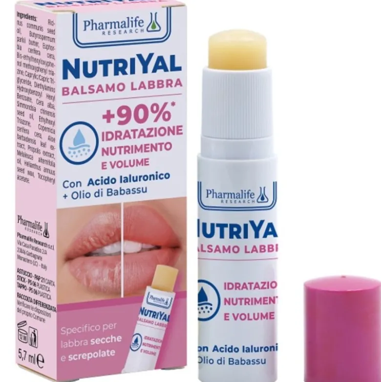 Pharmalife Nutriyal Balsamo Idratante per Labbra Secche e Screpolate 5,7ml