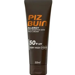 Piz Buin Allergy Crema Viso Solare Pelle Sensibile SPF50+ 50ml