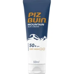 Piz Buin Mountain Cream SPF50+ Crema Solare Viso e Corpo 50ml
