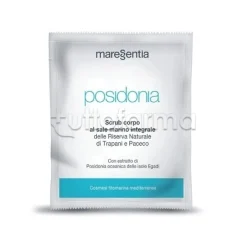 Posidonia Scrub Corpo Sale Marino Integrale Maressentia esfoliante naturale bustina monodose 60 g