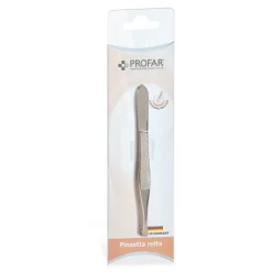 Profar Pinzetta Retta Acciaio Manicure e Epilazione Precisione