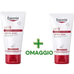 PROMO Eucerin pH 5 Crema Mani Idratante e Protettiva 75 ml+ CONFEZIONE OMAGGIO