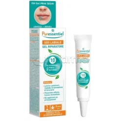 Puressential Sos Labiale Gel per Labbra 5ml