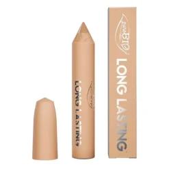 Purobio Cosmetics Chubby Concealer Beige Pesca Correttore Long Lasting per Occhiaie e Imperfezioni 3,3g