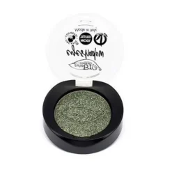 Purobio Cosmetics Ombretto Compatto Verde per Make-up Occhi 1 Cialda