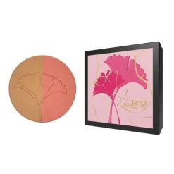 Purobio Face Duo Bronzer & Blush 02 Value per Make-up Naturale 9g
