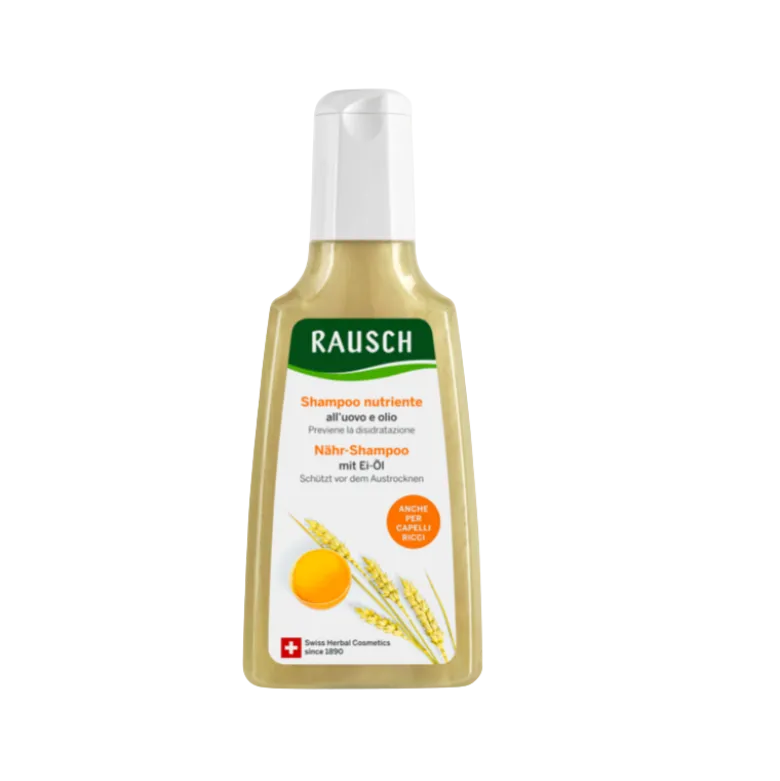 Rausch Shampoo Nutriente all'Uovo e Olio per Capelli Secchi 200ml