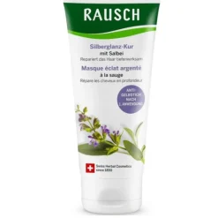 Rausch Silver Shine Maschera Antigiallo alla Salvia per Capelli Lucenti 15ml