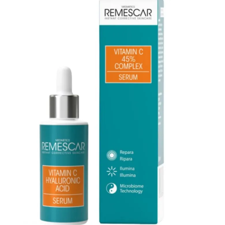 Remescar Vitamina C Siero Vitamina C e Acido Ialuronico 30ml