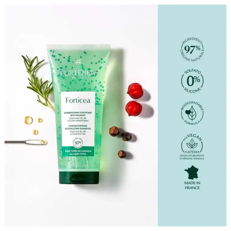Rene Furterer Forticea Shampoo Stimolante anticaduta per capelli forti 200ml