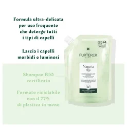 Rene Furterer Naturia Shampoo Micellare Delicato per Detersione Delicata Eco-Ricarica 400ml