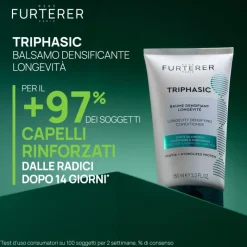 Rene Furterer Triphasic Balsamo Densificante Longevità Contro la Caduta dei Capelli 150 ml
