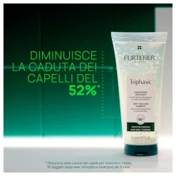 Rene Furterer Triphasic Shampoo Anticaduta per Capelli Deboli 200ml