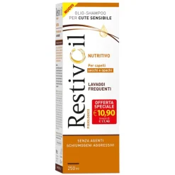 Restivoil Fisiologico Olio Shampoo Nutritivo Lavaggi Frequenti 250ml
