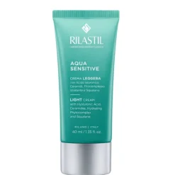 Rilast Aqua Sensitive Crema Leggera Idratante Viso con Acido Ialuronico 40ml