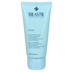 Rilastil Aqua Detergente Viso per Pelle Idratata e Sensibile 50 ml