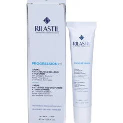 Rilastil Progression Crema Viso Antirughe Riempitiva e Rimpolpante 40 ml