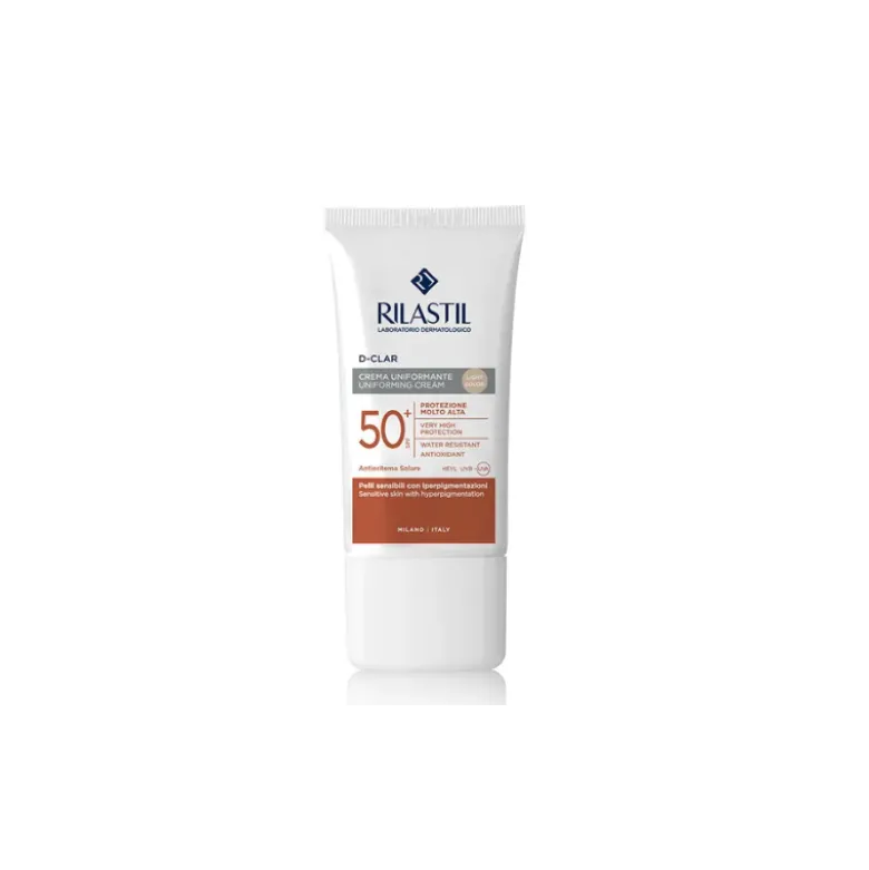 Rilastil Sun System D-Clar Light Spf50+ Crema Solare Viso 40ml