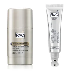 Roc Derm Correxion Cofanetto Siero Viso 30g + Volumizzante Labbra 15ml