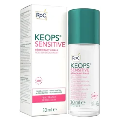 RoC Keops Sensitive Deodorante Roll-On 48h Pelle Sensibile 30ml