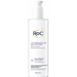 RoC Latte Detergente Multiazione 3 in 1 Latte Struccante e Detergente 400ml