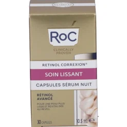 RoC Retinol Correxion Siero Notte Anti Età per Pelle Matura 30 Capsule