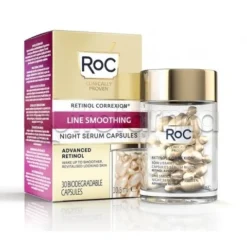 RoC Retinol Correxion Siero Notte Anti Età per Pelle Matura 30 Capsule