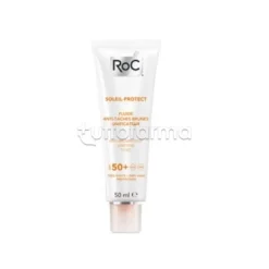 RoC Solare Fluido Protezione 50 Prevenzione Macchie Pelle 50ml