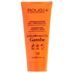 Rougj+ Attiva-bronz +40% Gambe Plus Intensificatore per Abbronzatura 100 ml