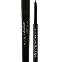 Rougj Kit 1 Natale Volume e Definizione Mascara Nero + Matita Occhi Nera