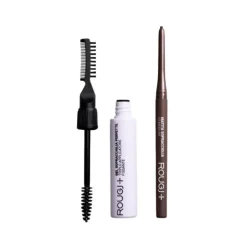 Rougj Kit Sopracciglia Perfette Matita Colore 02 Medium + Gel Fissante Trasparente