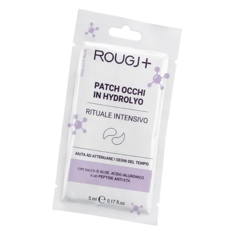 Rougj Patch Occhi in Hydrolyo Anti-Età con Aloe e Acido Ialuronico 5ml