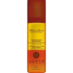 Rougj Solare Bifasico Viso e Corpo Protezione Media SPF15 Flacone 100ml