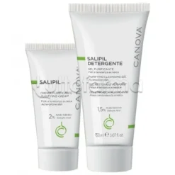 Salipil crema + Salipil detergente trattamento completo pelle impura crema 50ml + detergente gel 150ml