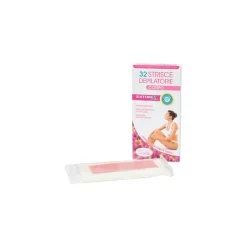 Satinex Strisce Depilatorie Corpo per Depilazione 32 Strisce