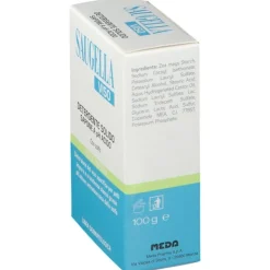 Saugella Viso Sapone-Non-Sapone pH Acido per Pelli Grasse e Impure 100g