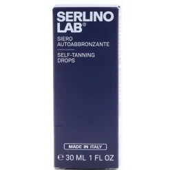 Serlinolab Siero Autoabbronzante per Abbronzatura Naturale Viso e Collo 30ml