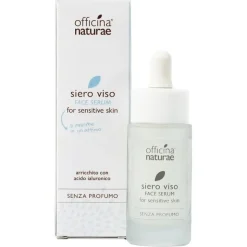 Siero viso pelle sensibile senza profumo per idratazione e lenitiva 30 ml