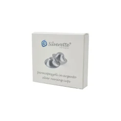 Silverette Coppette paracapezzoli in argento per protezione capezzoli Large 1 Paio