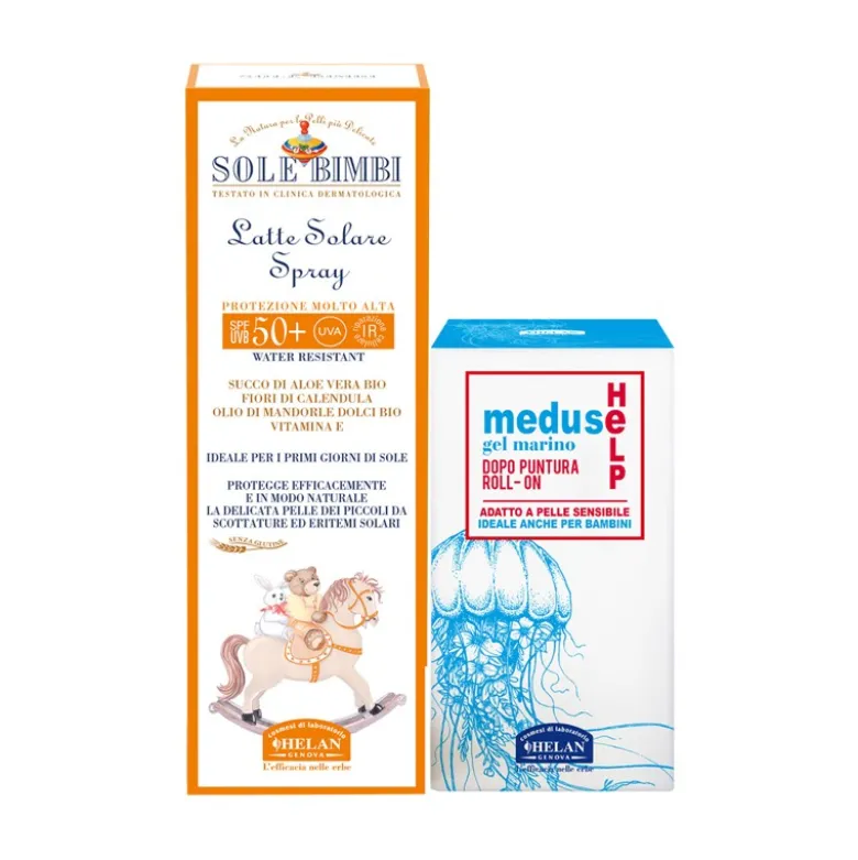 Sole Bimbi Latte Solare Spray Spf50+ per Protezione Solare 100ml