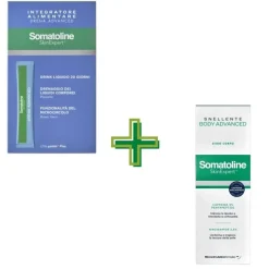 Somatoline Siero Body Advanced Rimodellante 190ml + Integratore Drena Advanced 20 Stick