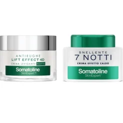 Somatoline Skin Expert Cofanetto Rituale Notte Face & Body Crema Corpo 250ml+Crema Viso 50ml