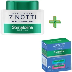 Somatoline Snellente 7 Notti Effetto Caldo + Body Advanced Drena & Slim 400ml + 28 Stick